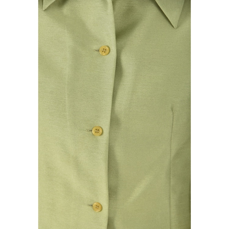 (S) giordano質感綠色短袖上衣二手衣, , large