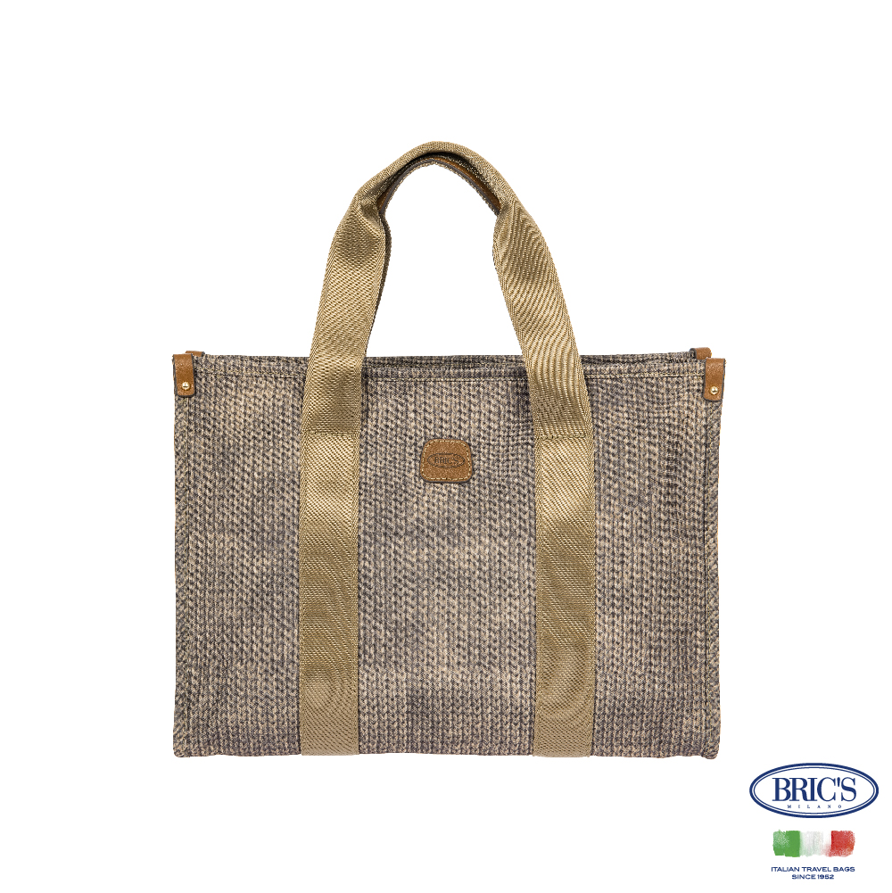 【Bric's】 X-collection 歌劇院托特包(S) BXG45854 - 混羊毛堅果色, , large