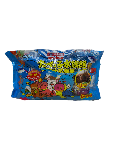 GINBIS水族館動物造型餅乾-巧克力風味, , large