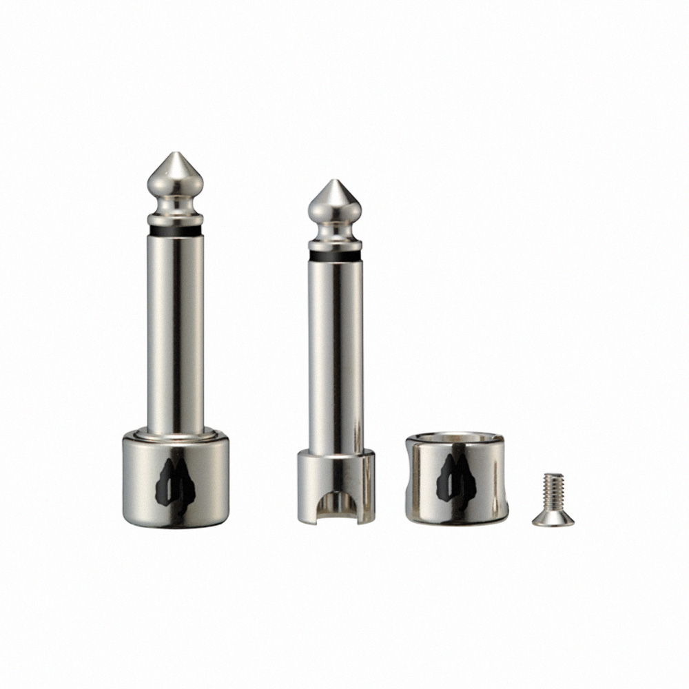 FREE THE TONE SL-5L-NI-10K SL-5 系列 免焊接 L 型訊號插頭（鎳色／10入組）【敦煌樂器】, , large