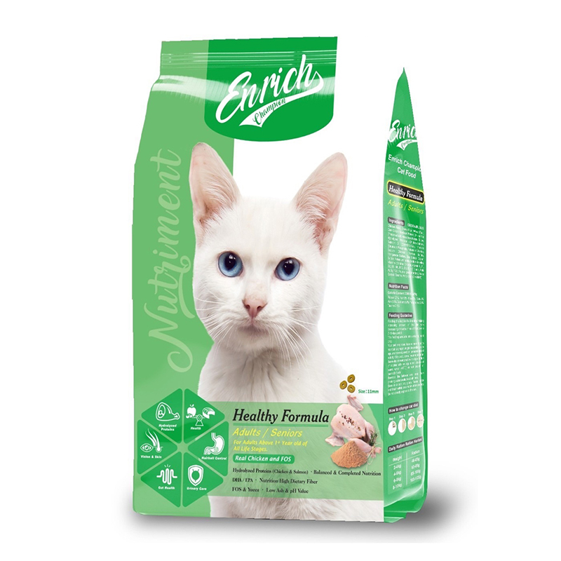 【Enrich Champion EC滿冠】貓飼料8kg-成齡/熟齡貓(健康腸道配方)
