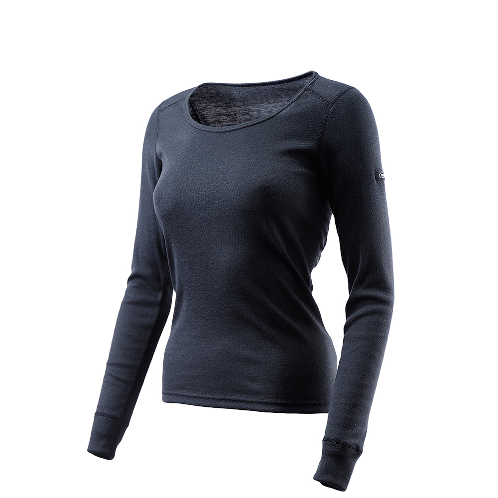 Women's warm U-neck sportunderwear, , large