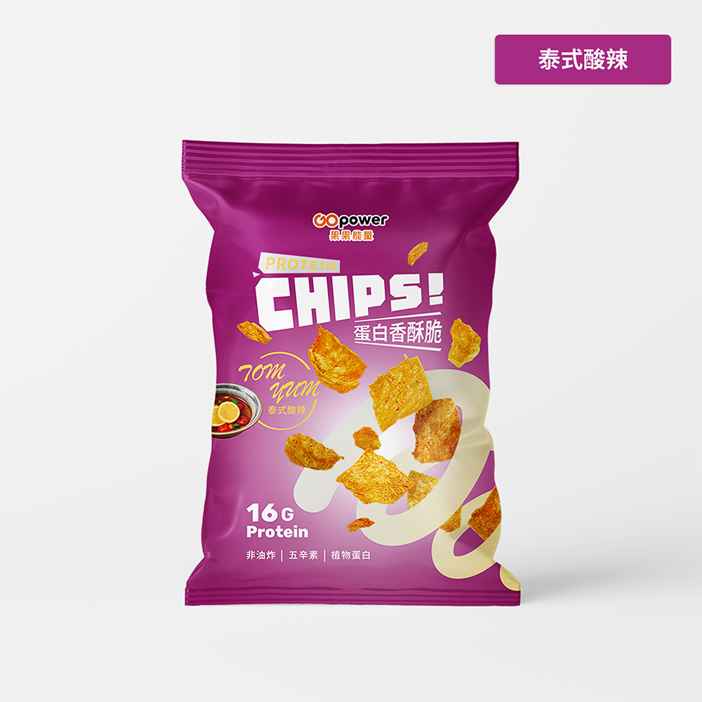 GOPOWER Protein Chips Sukiyaki Sauce 33g/pack , , large