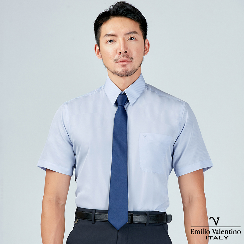 Mens Plain Smart Shirts-(S), , large