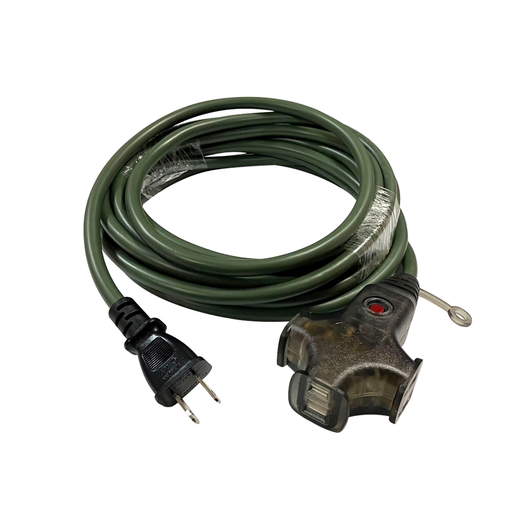 【Treewalker】電精靈 陸戰隊動力線 【15M軍綠色】動力線 延長線 新安規 過載斷電 台灣製, , large