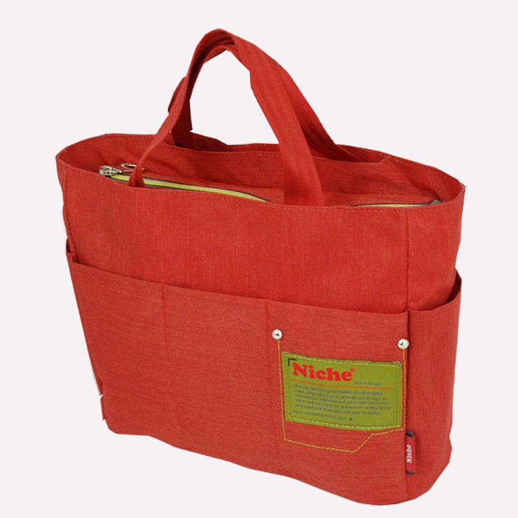 【Niche 樂奇】輕盈手提包 拉鍊手提袋 多隔層收納包 包中包 購物袋  NCL-5313