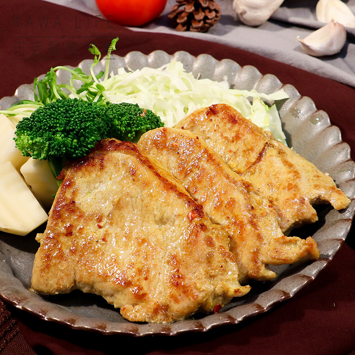 厚切里肌肉排-泰式咖哩(300g), , large