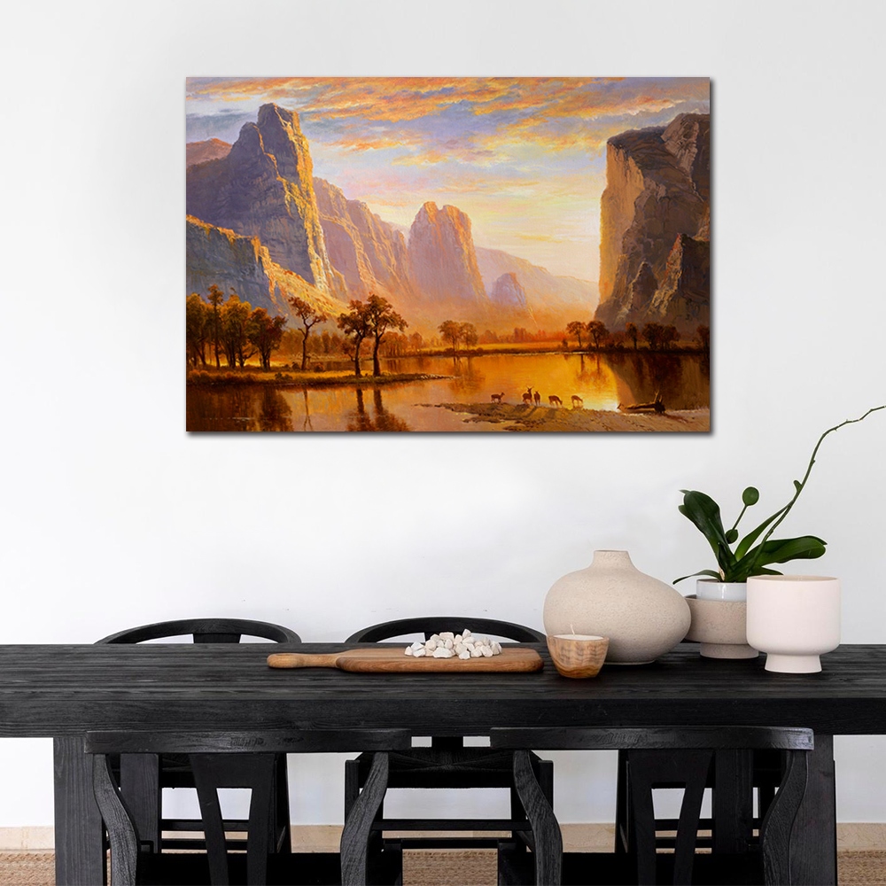【御畫房】五鹿財神 國家一級畫師手繪油畫60×90cm(VF-85), , large