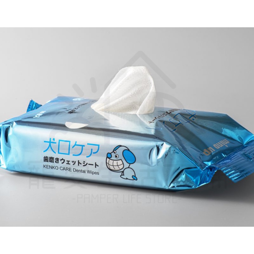 【寵愛生活本舖】日本Mind Up 寵物潔牙溼巾30枚 狗狗牙刷 貓咪牙刷 潔牙溼紙巾 mindup, , large
