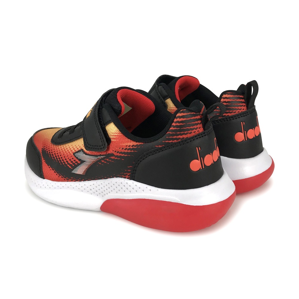 DIADORA迪亞多那 輕量兒童專業跑鞋 童運動鞋 童鞋 寬楦 透氣 康特杯 保護後跟 吸震 減壓 防滑 黑紅 藍綠 紫, , large