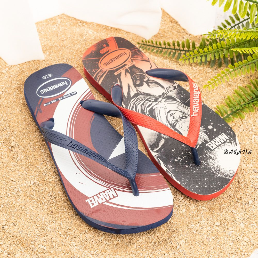 [巴拉娜巴西人字拖專賣店]中壢實體店面 Havaianas哈瓦仕 夾腳拖/人字拖鞋 TOP MARVEL 沙灘 海灘 海邊 男款, , large
