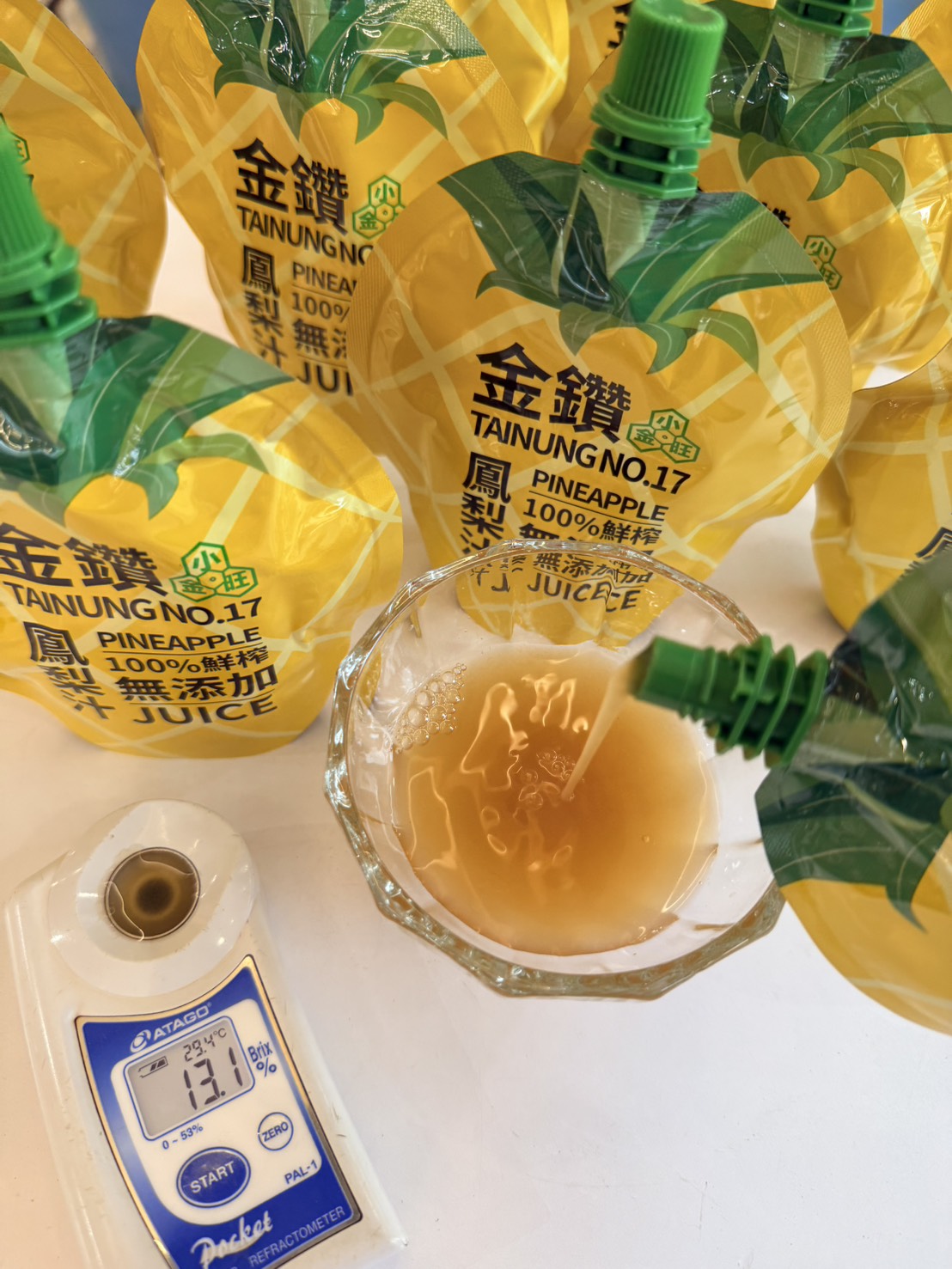 [芯鮮果]台灣嚴選( 小金旺金鑽鳳梨汁100%NFC )【買5送5】, , large