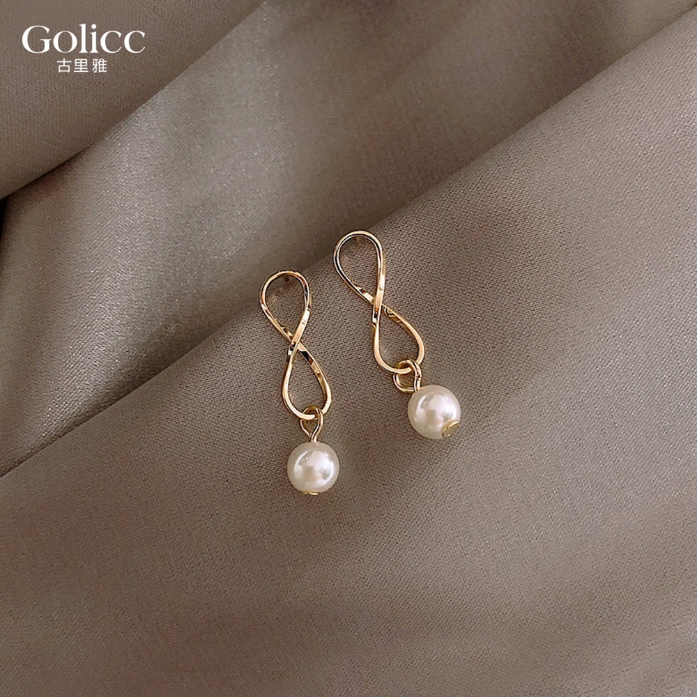 【Gulicc】古莉可 耳環 簡約珍珠耳, , large