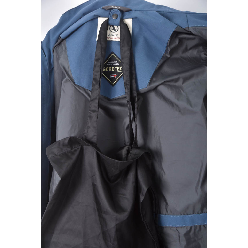 (L) aigie防風藍色外套二手衣, , large