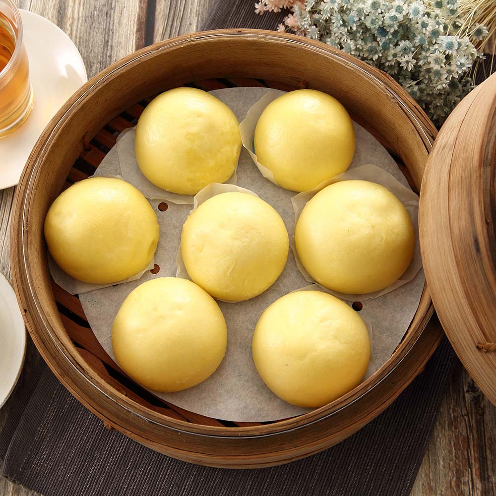 Custard bun/sesame bun, , large