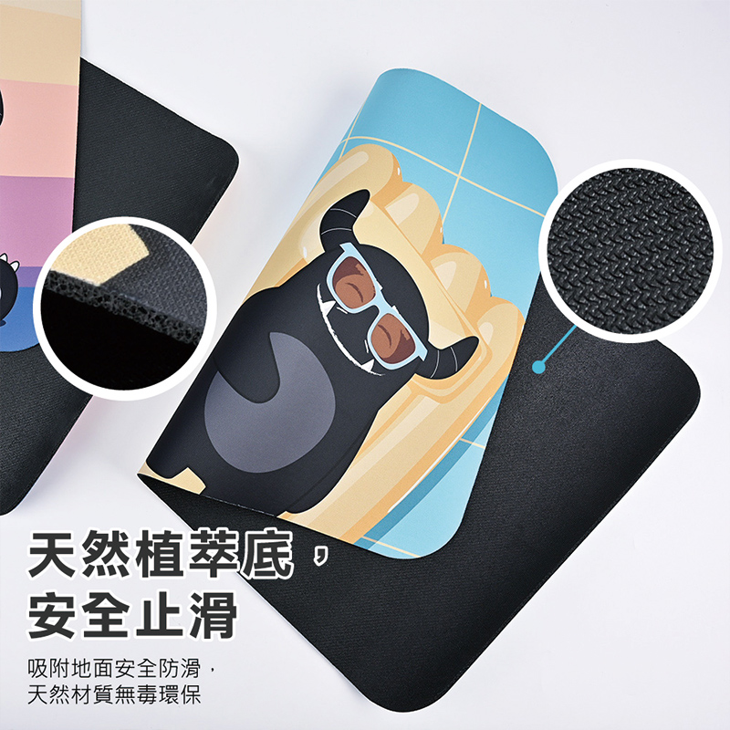 【Monster】 Soft Diatomaceous Earth Printed Mat (58x38cm) &ndash; Sunset Blossoms, , large