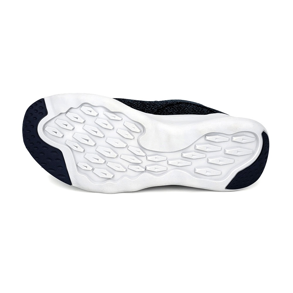 DIADORA迪亞多那 極輕飛織休閒鞋 女運動鞋 女鞋 兩穿式 反光 輕量 透氣 減壓 彈力 棉鞋墊 回彈 防滑 藍 灰, , large