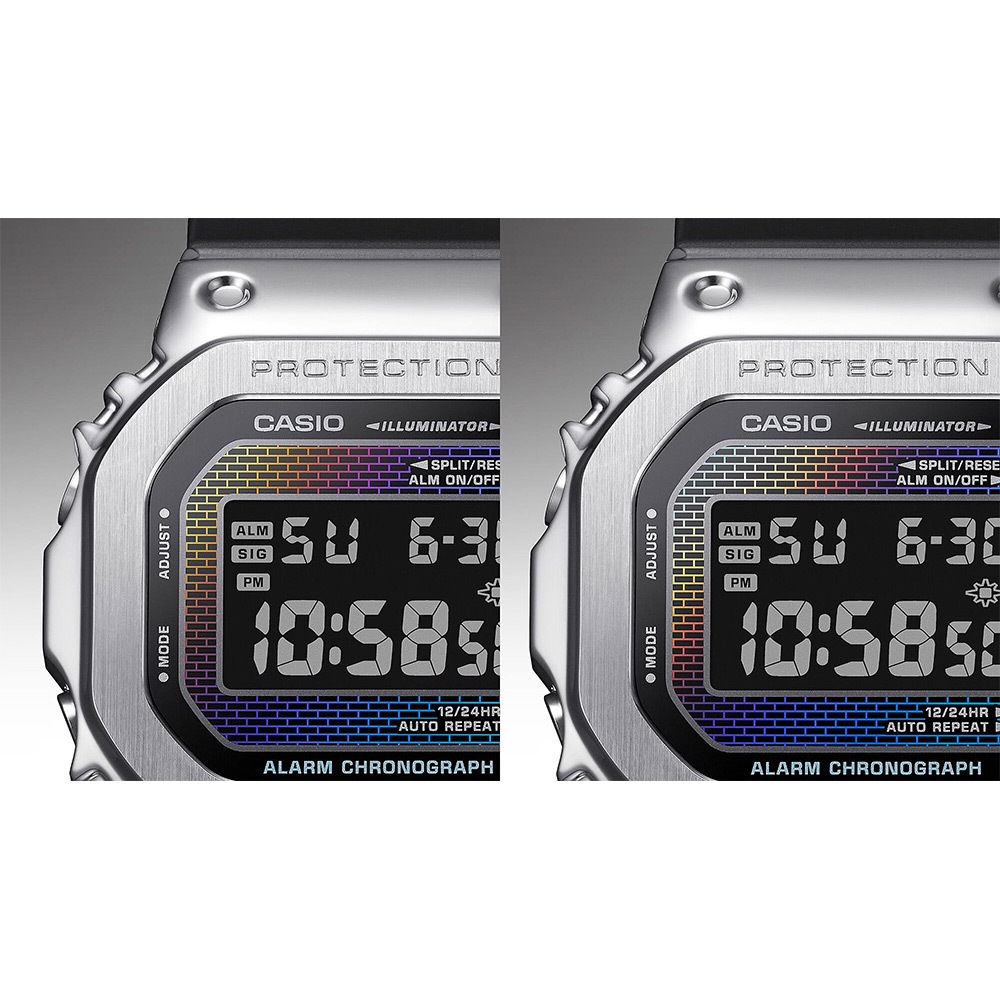CASIO 卡西歐 G-SHOCK 彩色磚牆系列 電子錶 學生錶 GM-5600RW-1, , large
