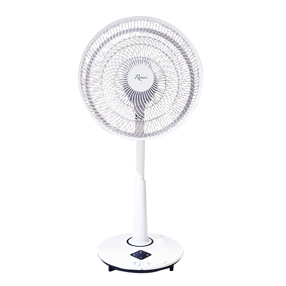 ROMEO 14-Inch DC Motor Remote Stand Fan, , large