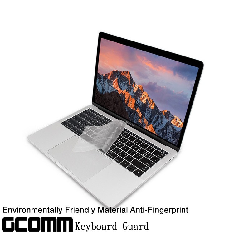 GCOMM Apple MacBook Pro A1708 No Touch Bar 13吋 鍵盤保護膜 透明, , large