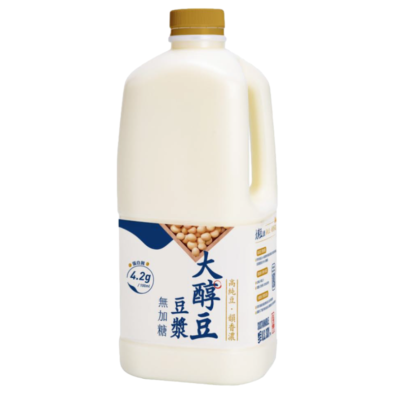 大醇豆無糖豆漿1857ml, , large