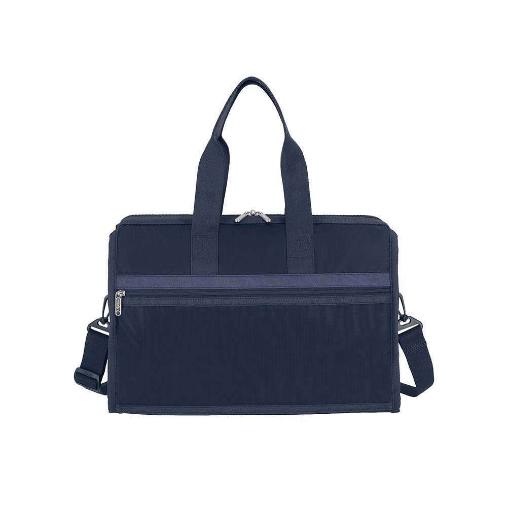 LeSportsac Deluxe Med Weekender 中型外出旅行袋/ 深海藍, , large