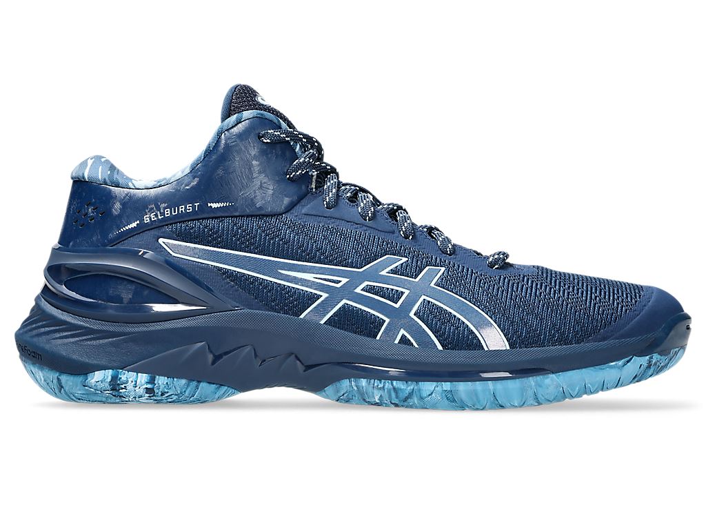 [秉宸] ASICS GEL-BURST 28 籃球鞋深藍 1063A099-400, , large