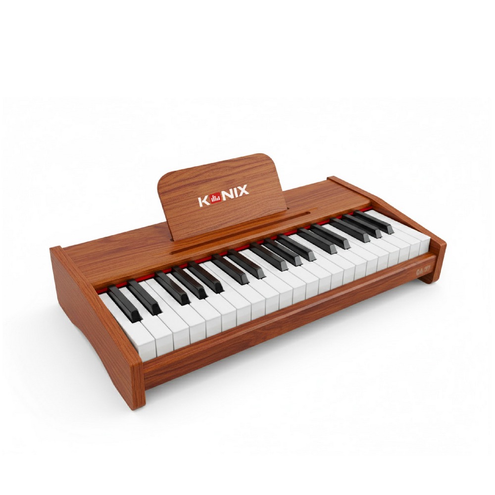 【KONIX】漳音 37鍵木質電鋼琴 GA37 免插電電鋼琴 學習電子琴 居家旅宿藝術逸品 標準琴鍵真實手感