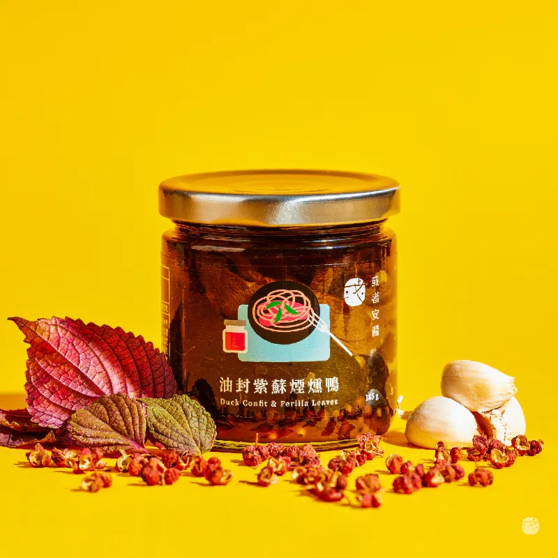 [或者安醬]油封紫蘇煙燻鴨