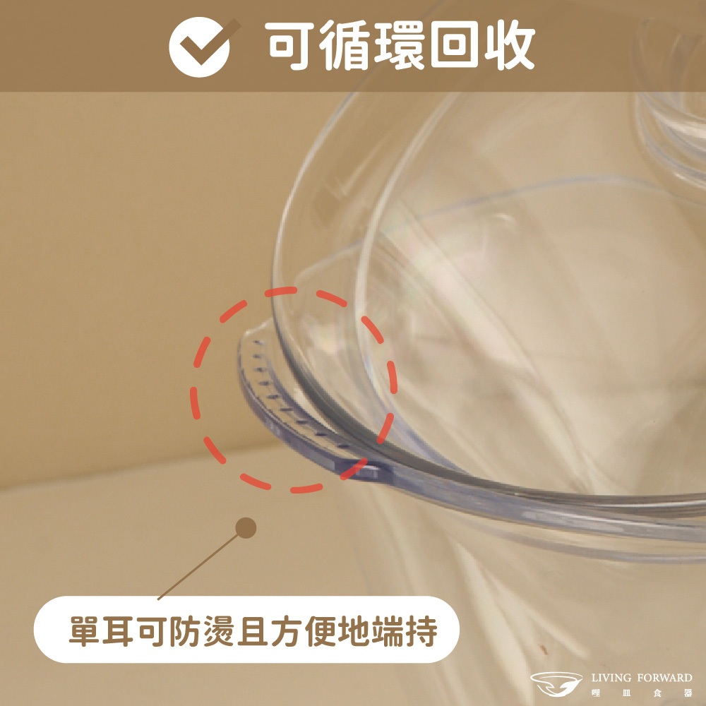 【哩皿食器】台灣製  食品級Tritan 麵碗, , large