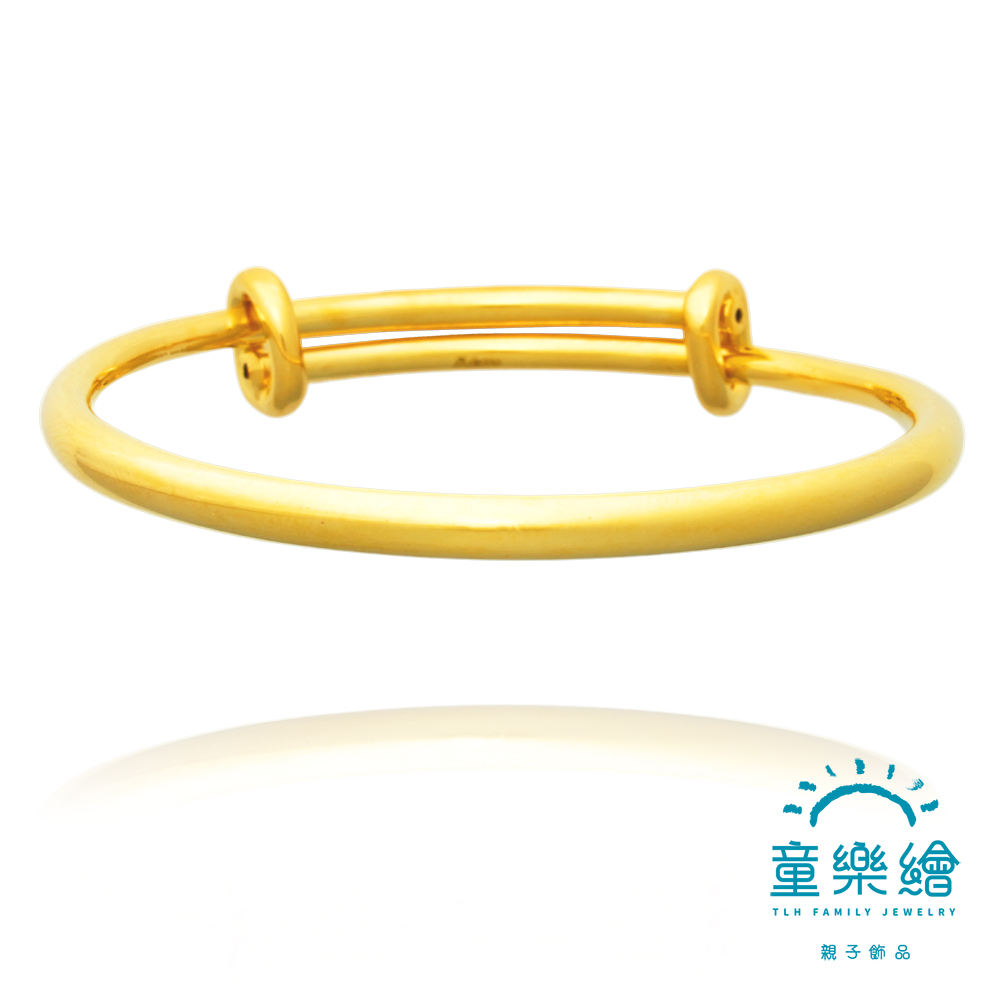 【童樂繪金飾】兒童彌月手環-黃金光面 約重0.77錢&plusmn;0.03(彌月金飾 彌月禮), , large