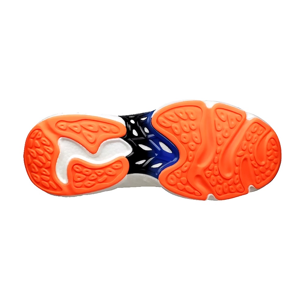 DIADORA迪亞多那 專業避震慢跑鞋 男運動鞋 男鞋 寬楦 輕量 透氣 Q彈 耐用 吸震 回彈 足弓支撐 灰藍 白藍, , large