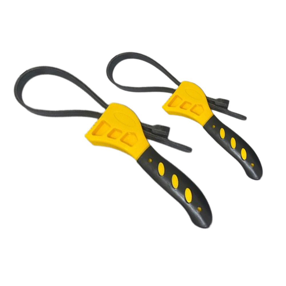 金德恩 GS MALL 台灣製造 多功能皮帶扳手 機油濾清器板手 皮帶板手 汽修工具皮帶 開瓶器 板手 皮帶, , large