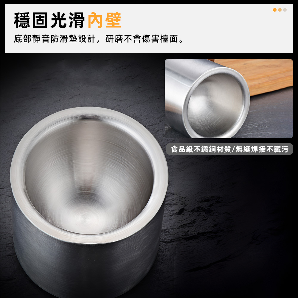 【上手家居】304不鏽鋼研磨器 大號 缽型大號(磨藥器/缽/研磨缽/搗蒜器/搗碎缽/搗碎缽/搗藥/研缽/搗藥器/杵臼/藥缽), , large