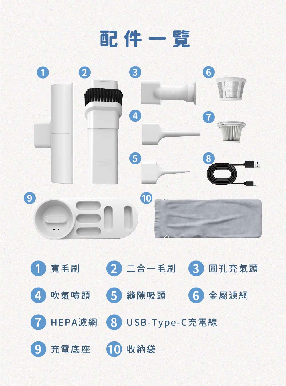【谷凡科技】吸吹兩用迷你吸塵器 GMVB6057, , large