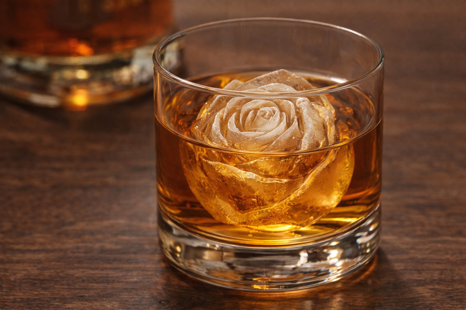 [巴果果]玫瑰花造型制冰格 立體花朵冰塊 威士忌慢融冰模食品級矽膠SIC-ROSE-W, , large