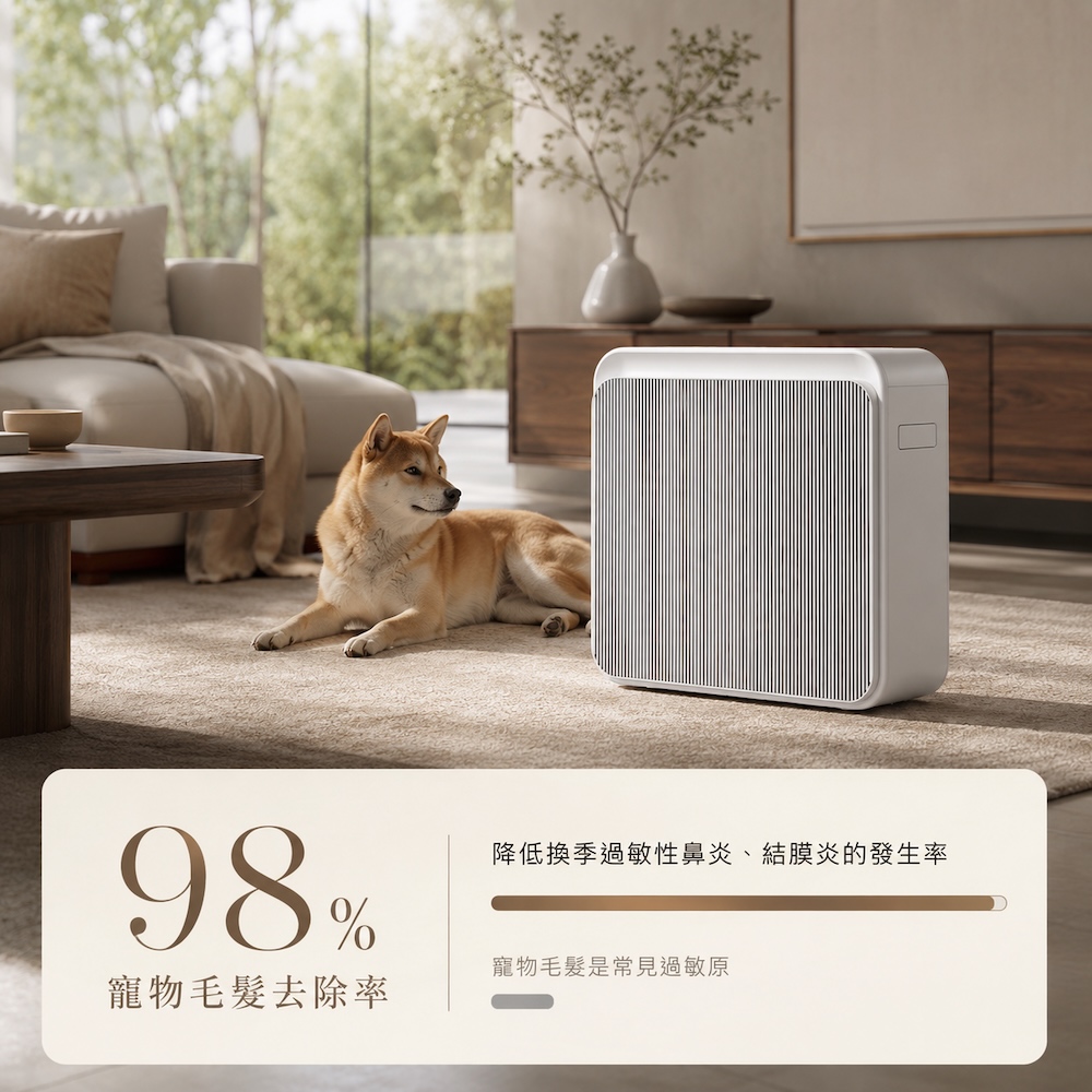 Apolnus Filter-Free Air Purifier &ndash; Nano-Grade Purification, Energy Star Certified, Large Area Coverage (Up to 60m&sup2;), C18ES-L, , large