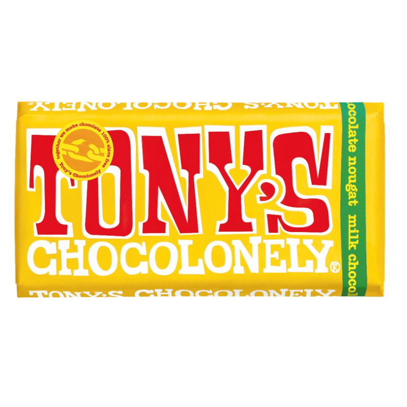 Tonys Chocolonely牛軋糖牛奶巧180g, , large