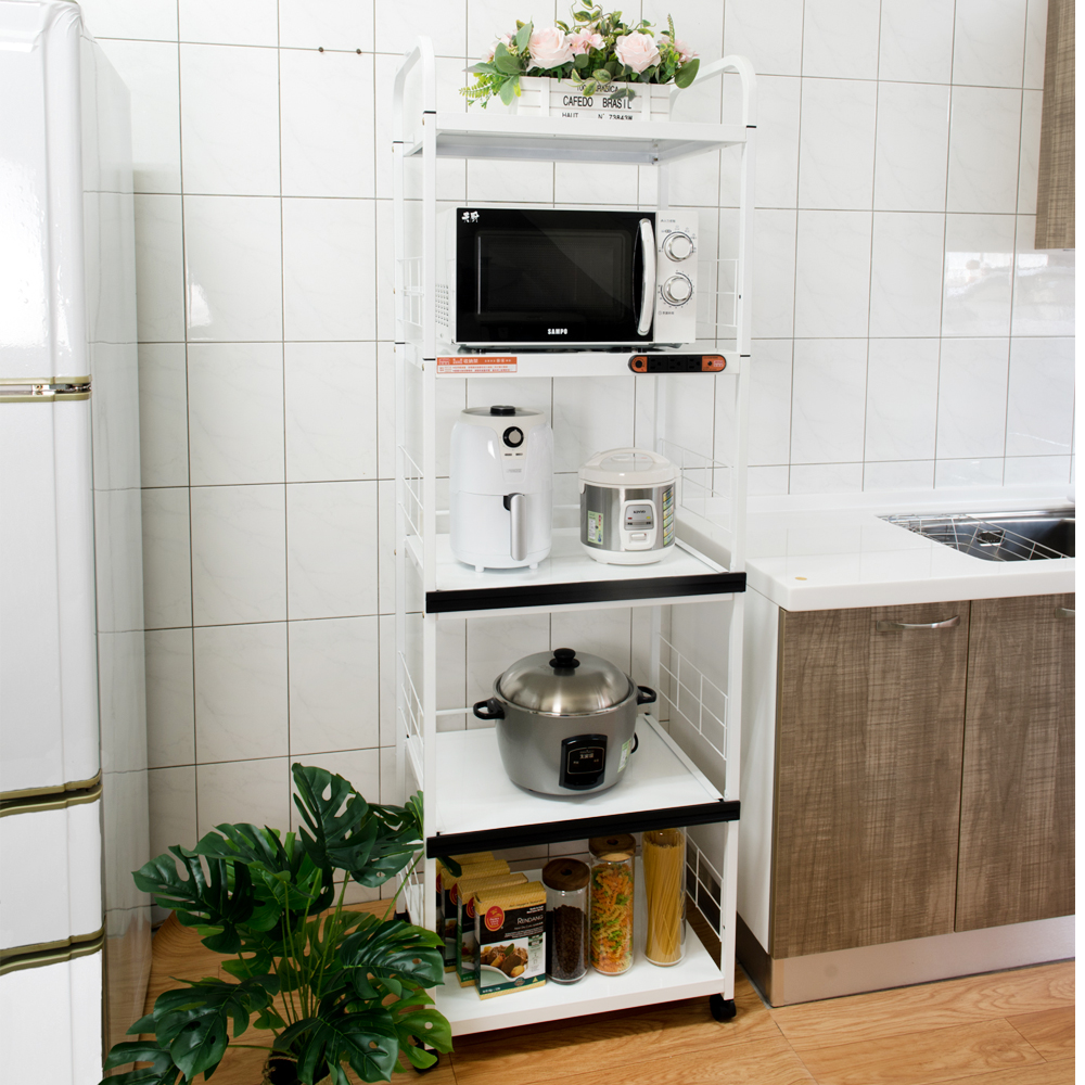 2 pull-out5-tier shelf