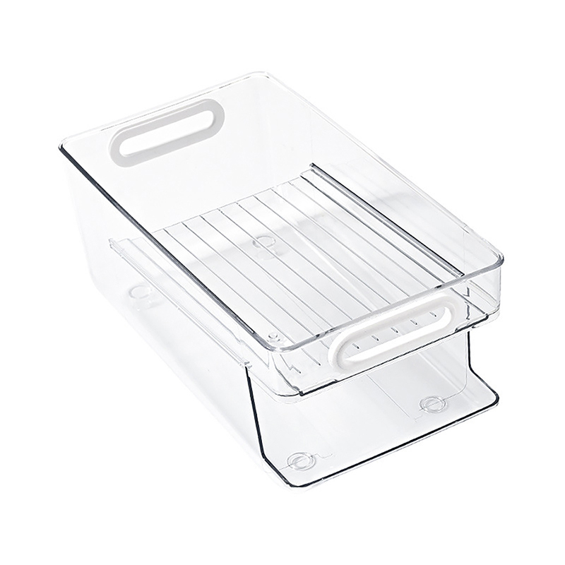 Double-layer roll-down storage rack