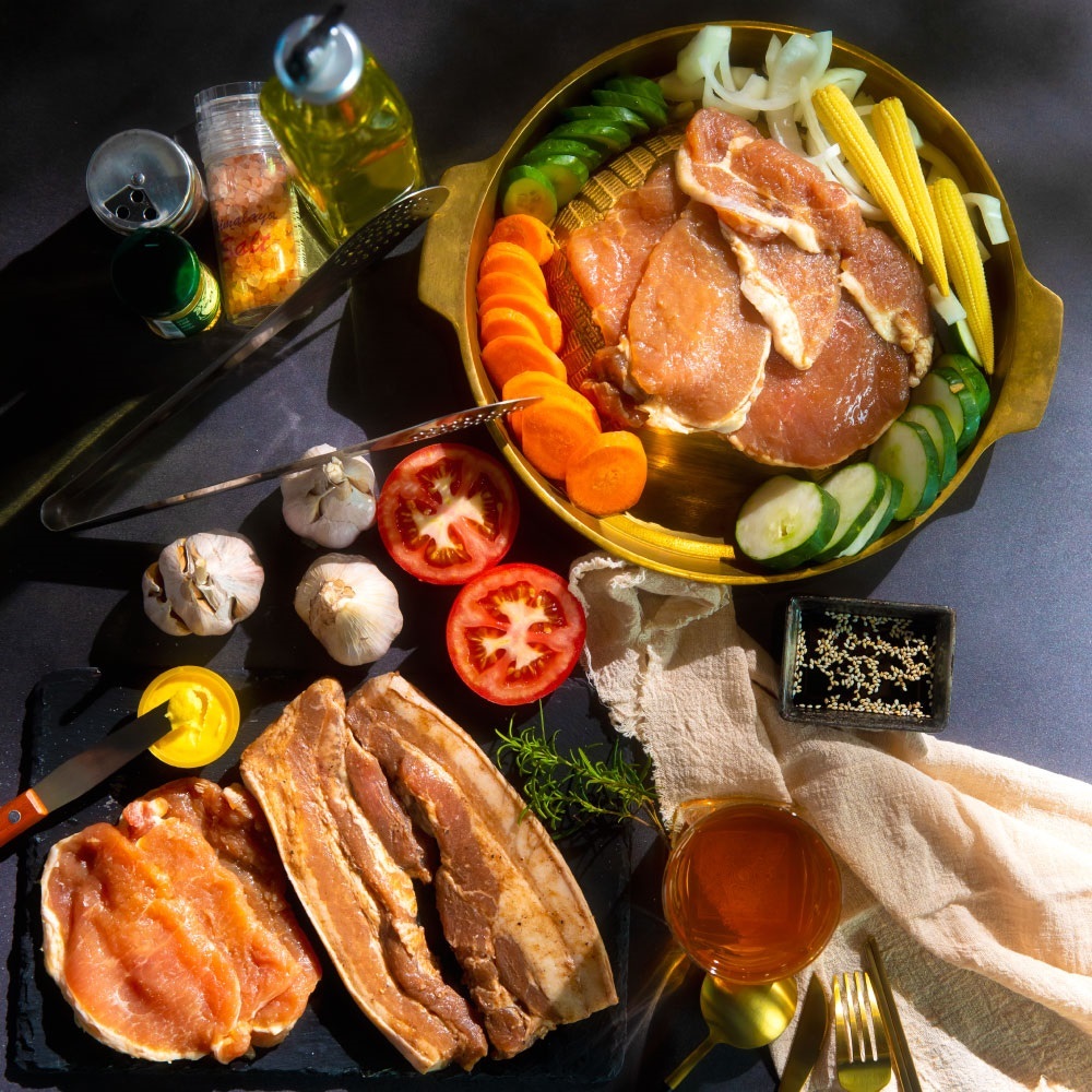 【氣炸人生】立大精品肉舖_古早味豬烤肉片300g (約5-7片), , large