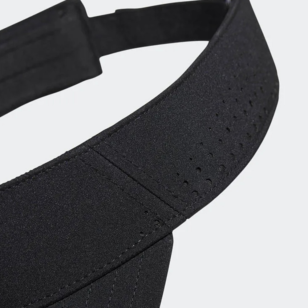 Adidas 高爾夫球帽 中空帽 黑色(男款) 金屬 LOGO 設計, , large