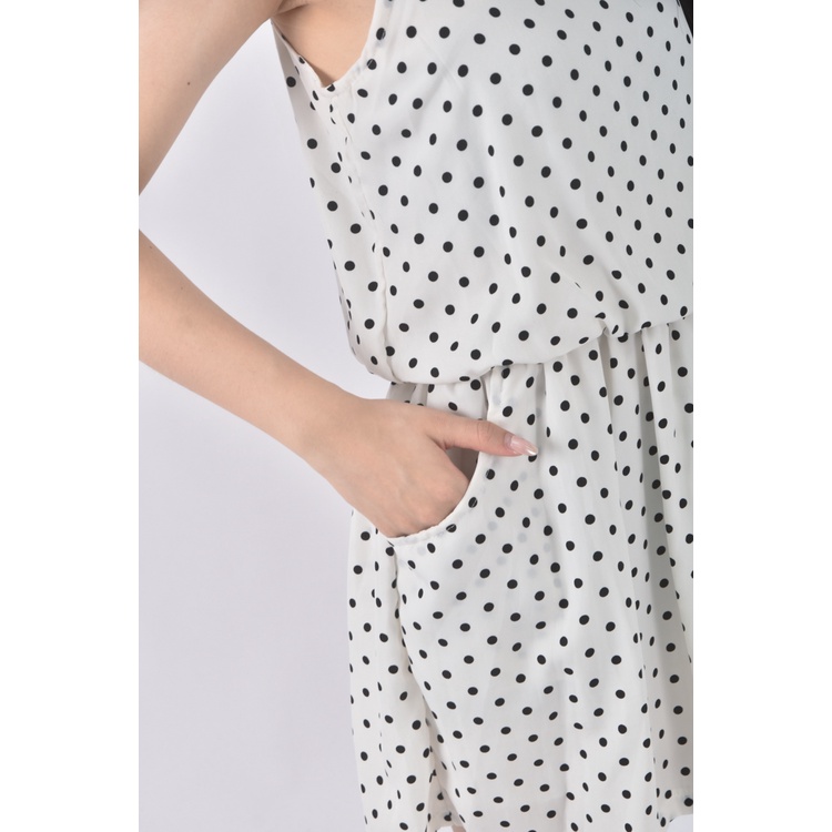 (S) liang質感吊帶白色洋裝二手衣, , large