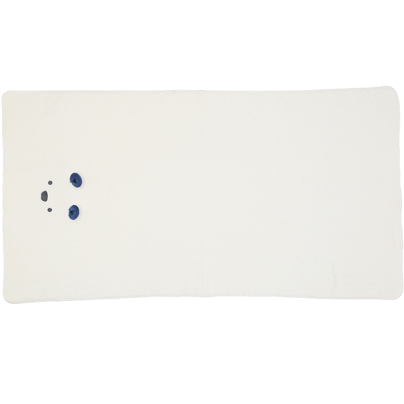 Water absorbing animal bath towel Polar, , large