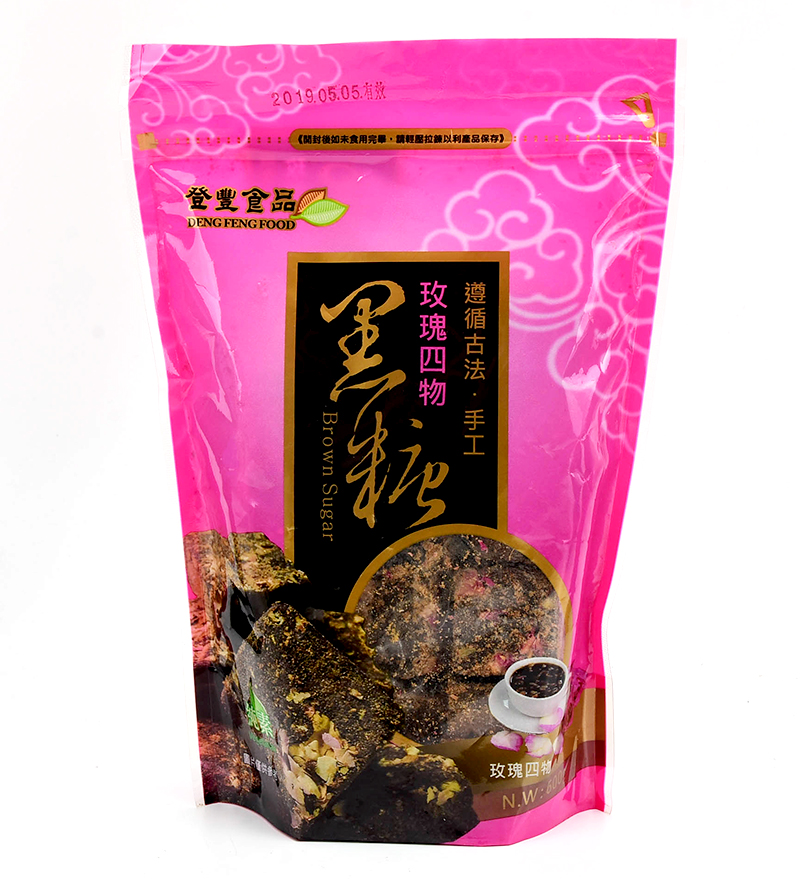 登豐玫瑰四物黑糖塊600g 家樂福線上購物