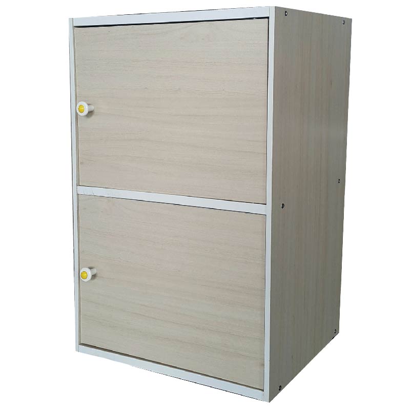 Floor door cabinet (white maple), , large