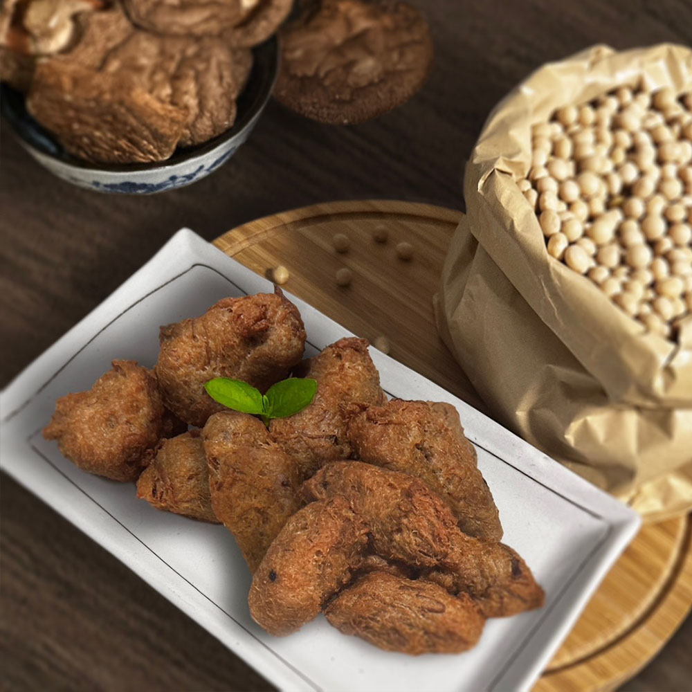 Vegan Rouge Shrimp/Mutton Stew/Medicinal Chicken/Fried Squid Rings, , large