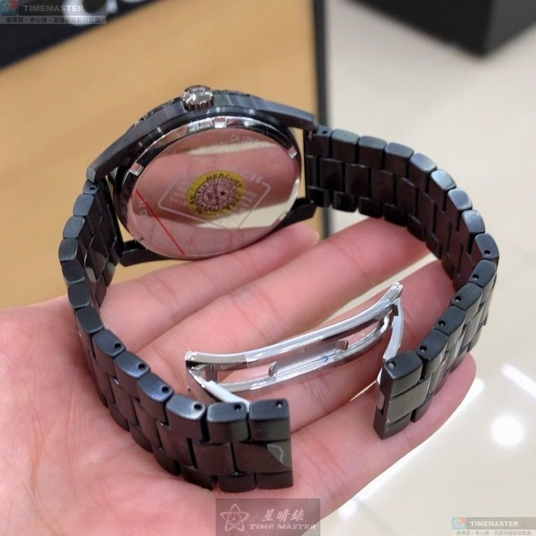 [星晴錶業]COACH手錶,44mm,CH00247黑色錶面黑錶殼深黑色精鋼錶帶款, , large