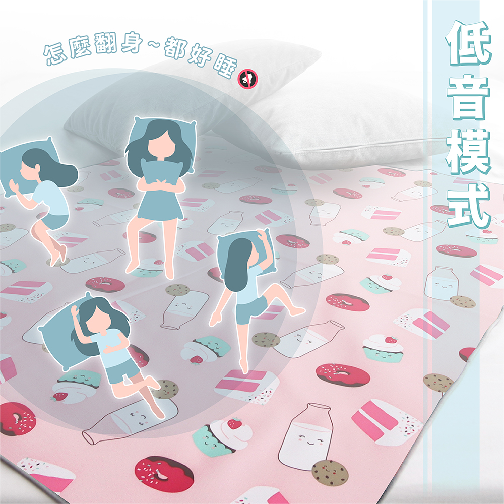 ［熊棉］多功能靜音防水墊｜機能快乾款｜童話遊樂園, , large