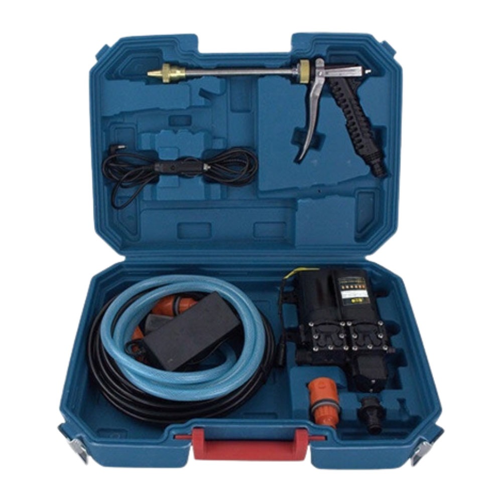12V spray gun car wash machine + 110V converter + tool kit, , large